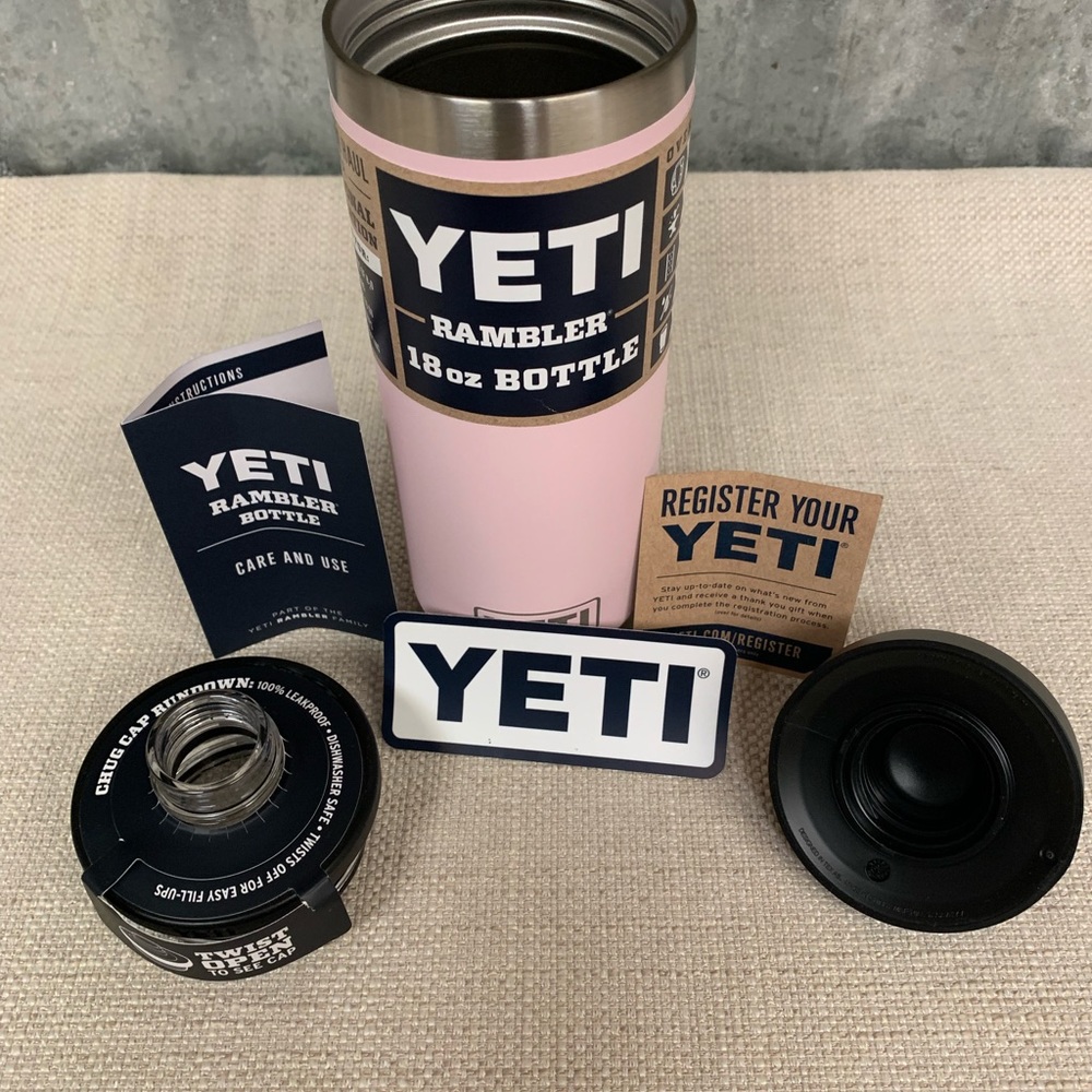 Yeti Ice Pink **LIMITED EDITION** Ice pink 18oz, NWT - Picture 1 of 6